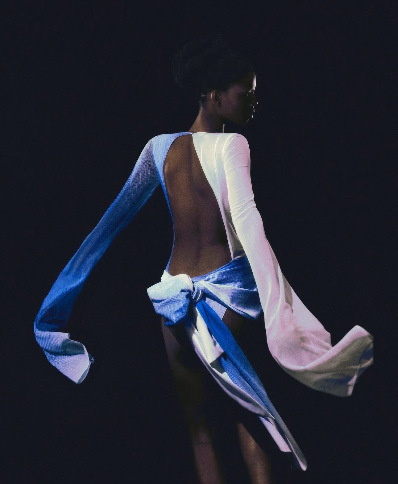 Installation view of Cuerpos Celestes by Arturo Fermandois, Epson Fashion Meet, Santiago, Chile, March 2024 (1)