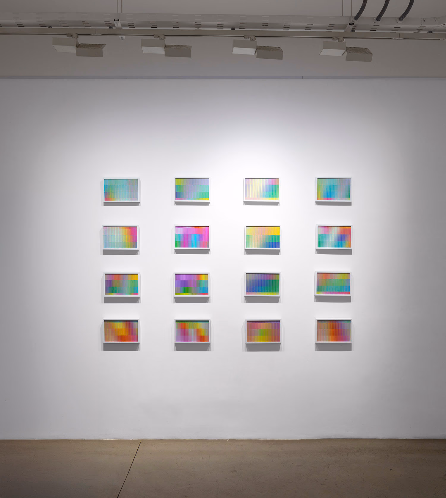 Variaciones Cromáticas 01, polyptych